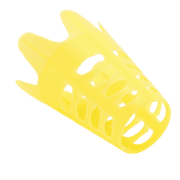 Golf Mat Tees Yellow Plastic Golf Simulator Tees for Winter Turf and Driving Range Home Training Golf Tees 36Pcs