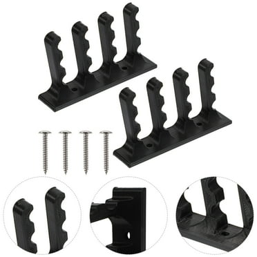 Omeite Bow and Arrow Storage Wall Mount Bracket (Black)