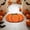 Orange, variant on Fall Bathroom Shower Rug Cute Pumpkin Shape Bath Mat Thanksgiving Autumn Non Slip Foot Carpet for Kitchen Bedroom Room Decor, Orange 23.6x15.75in
