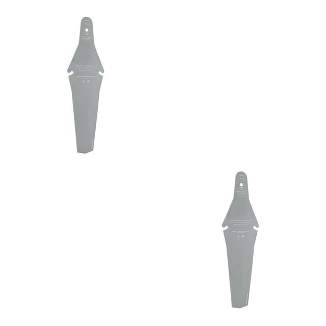 fastboy Bicycle Rear Mudguard Bike Saddle Ass Saver Mud Guard Road & Grey 2Set