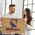 thumbnail image 4 of PALIFEUR 4th Of July Door Mat Non-Slip Outdoor Patriotic Welcome Mats for Front Door, Independence Day Bedroom Front Door Mat, Absorbent Door Mat Outside Entrance, 19x31 Inch, 4 of 5