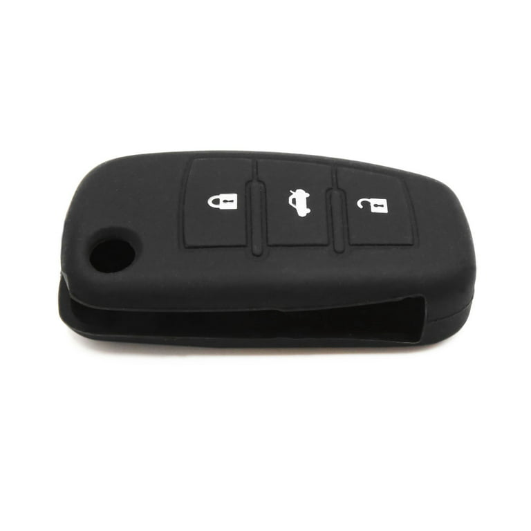 Key Fob Cover Case, Replacement 3 Buttons Protector Car Key