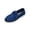 Exquisite Shoes - Blue, variant on Samdudou Womens Loafers Casual Slip On Flat Shoes Closed Toe Faux Suede Moccasins Lightweight Walking Footwear for Daily Office Use