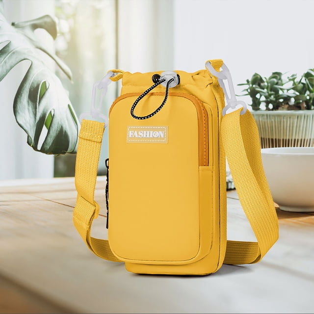 Bolso Bandolera Portátil para Mujer | Bolso Ligero de Viaje para Actividades Al Aire Libre | Bolso de Hombro Multifuncional para Móvil | Tejido de Alta Densidad | Bolsillo Antirrobo | Sistema de Tran