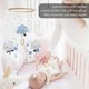 thumbnail image 4 of Baby Bed Mobile Wind Chime, Safe Baby Crib Mobile Hanging Pendant Wind Chime Bed Bell, 4 of 4