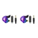 thumbnail image 4 of sweethay Auriculares de alta de 3,5 mm, auriculares de botón, auriculares de sonido estéreo, coloridos Vistoso 2Conjunto, 4 of 6