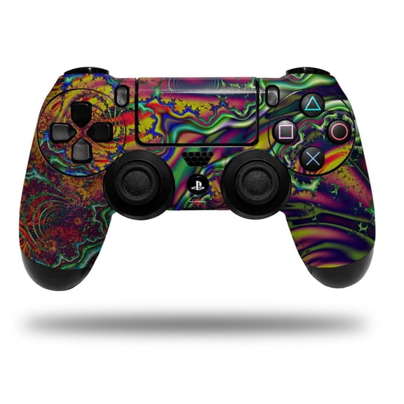 Skin for Sony PS4 Dualshock Controller PlayStation 4 Original Slim and Pro Fire And Water (CONTROLLER NOT INCLUDED)