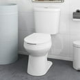 thumbnail image 2 of Costway Two-Piece Elongated Toilet with 17.5" ADA Comfort Chair Height Seat MAP 1000g, 2 of 11