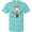 Scuba Blue, variant on Inktastic Metal Face T-Shirt