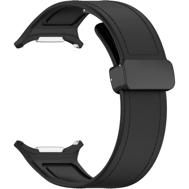 MYKOMI 2 Pack Silicone Bands Compatible with Samsung Galaxy Watch Ultra 47mm Sport Strap Band Replacement Wristband for Samsung Galaxy Watch Ultra 47mm Accessories Walmart