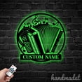 thumbnail image 3 of Handmadetneonsign Accordion Metal Wall Art Light, Artist Metal Sign Wall Decor, Instrument Metal Decor 50316, 3 of 5