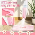 thumbnail image 5 of Pink Mini Spray Mop for Toddler-Girls Montessori Cleaning Toy That Real Spray Water,Pretend Playhouse Essentials for Girls Ages 3-8,Toddler Educational Housekeeping Set, 5 of 8