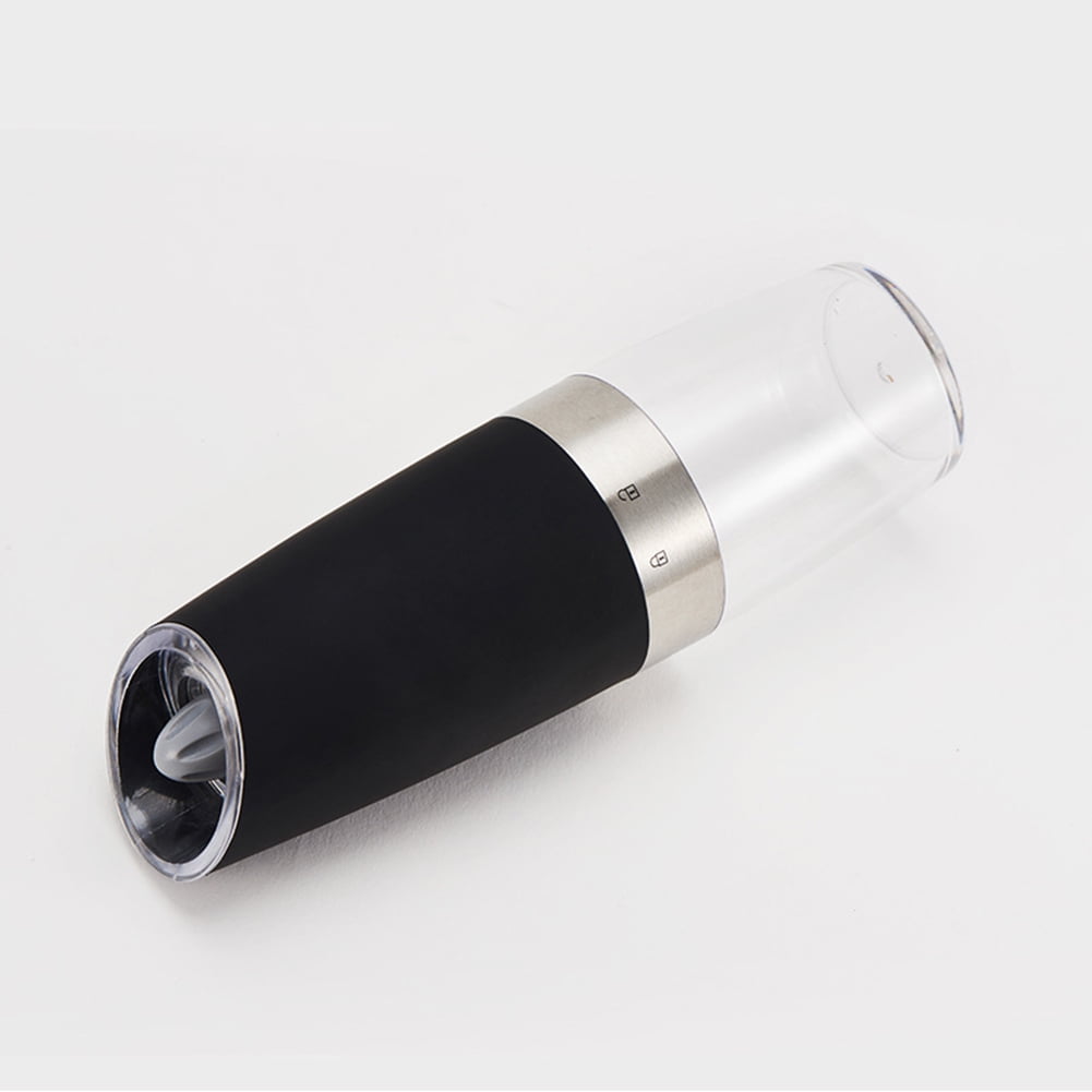 Lowestbest Kitchen Electric Salt or Pepper Grinder with LED Light for Cooking, Black, (Batteries not included) Lowestbest Kitchen Electric Salt or Pepper Grinder with LED Light for Cooking, Black, (Batteries not included)