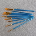 thumbnail image 5 of 20 pcs Nylon Paint Watercolor Painting Brush Set (Blue), 5 of 6