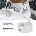 thumbnail image 3 of Luz de Lectura para Caravana Lámpara LED de Noche para Interiores Lámpara Táctil Ajustable Recargable por USB para Barco y Yate de Caravana ANGGREK Otros, 3 of 8