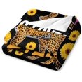 thumbnail image 3 of Just A Girl Who Love Cheetahs Blanket Cute Cheetahs Decor Throw Blanket Gifts for Girls Boys Super Warm Soft Plush Lightweight Fleece Flannel Blanket Couch Bedding Blanket for Kids Adult Women 50"x60", 3 of 6