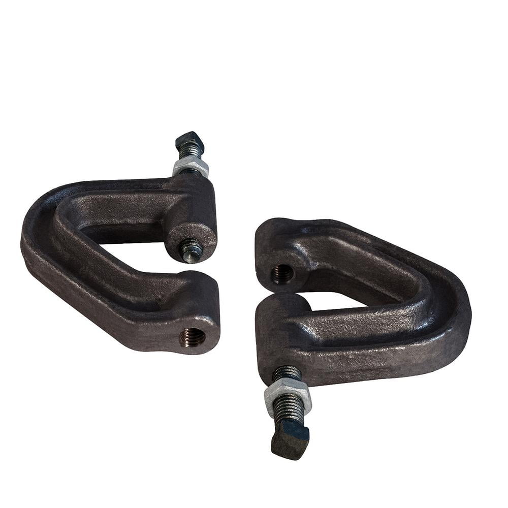 Highcraft Purlin Beam Clamp for 3/8 in. Threaded Rod in Uncoated Iron (5-Pack)