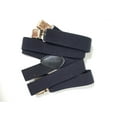 thumbnail image 2 of Mens Braces for Trousers, Adjustable Suspenders with 4 Strong Clips, Elastic X Shape Trouser Braces for Work Heavy Duty, No-Slip Back Suspenders for Casual & Formal Trousers, 2 of 3