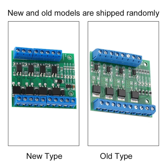 Módulo fet pwm, Módulo Mos fet de 4 Canales Con Indador de Señal 3-20V A 3.7-27VDC 10A PLC PLC Circuito de Ampliforador Controlador Para Bombilla, Tira LED, Motor CC, Bomba, Bomba