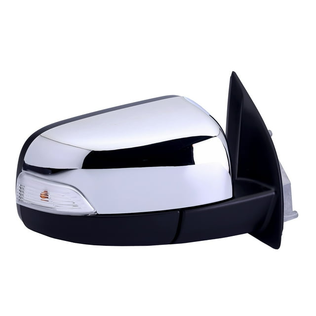 OE Compatible/Replacement Driver Side Power Door Mirror Htd With Chrome Pkg/blind Spot/puddle Lamp(FO1320685)