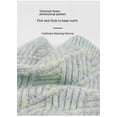 thumbnail image 2 of Children's Winter Wool Warm Knit Hat Scarf Gloves Three-piece Set Plus Fluff Ball Hat Three-piece Set Black, 2 of 11