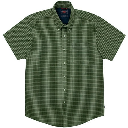 Wrangler - Big Men's Premium Poplin Plaid Shirt