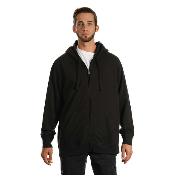 Burnside B8615 Men's French Terry Full-Zip Hooded Sweatshirt