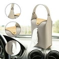 thumbnail image 3 of TaTaai 5Pcs Car Tissue Holder, PU Leather Tissue Holder, Tissue Box for Car Backseat, 3 of 6