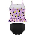 thumbnail image 6 of Uccdo Teen Girls Padded Swimsuit Set, Little Girl Sleeveless Ruffled Bathing Suits Swimwear, 2 Pieces, 4-14T, 6 of 8