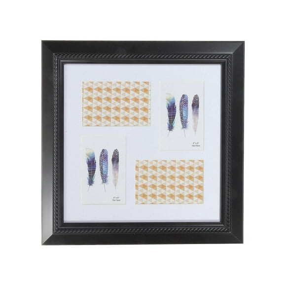Arcadian Black Photo Frame (4 - 4 X 6)
