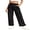 01-Black, variant on JWD Womens Parachute Cargo Pants with Pockets Quick Dry Hiking Pants Lightweight Water-Resistant Baggy Joggers Dark Gray L