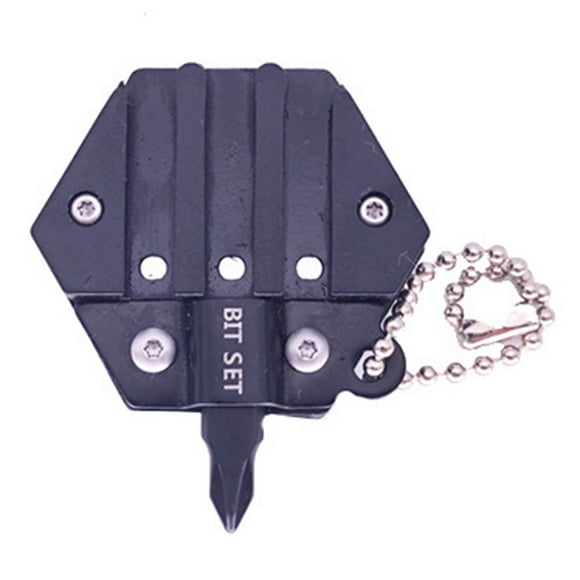 MesaSe Couteau à Pièces Extérieur Edc Noir Portable Détachable Outil Plié Combinaison Multifonctionnelle Tournevis Multifonction