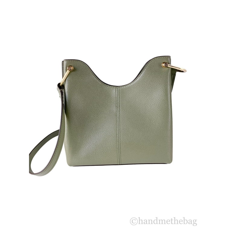 Michael kors green suede purse Clearance