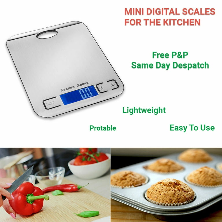 New) XIBUZZ Mini Digital Pocket Scale + 200g by 0.01g, Grams Scale