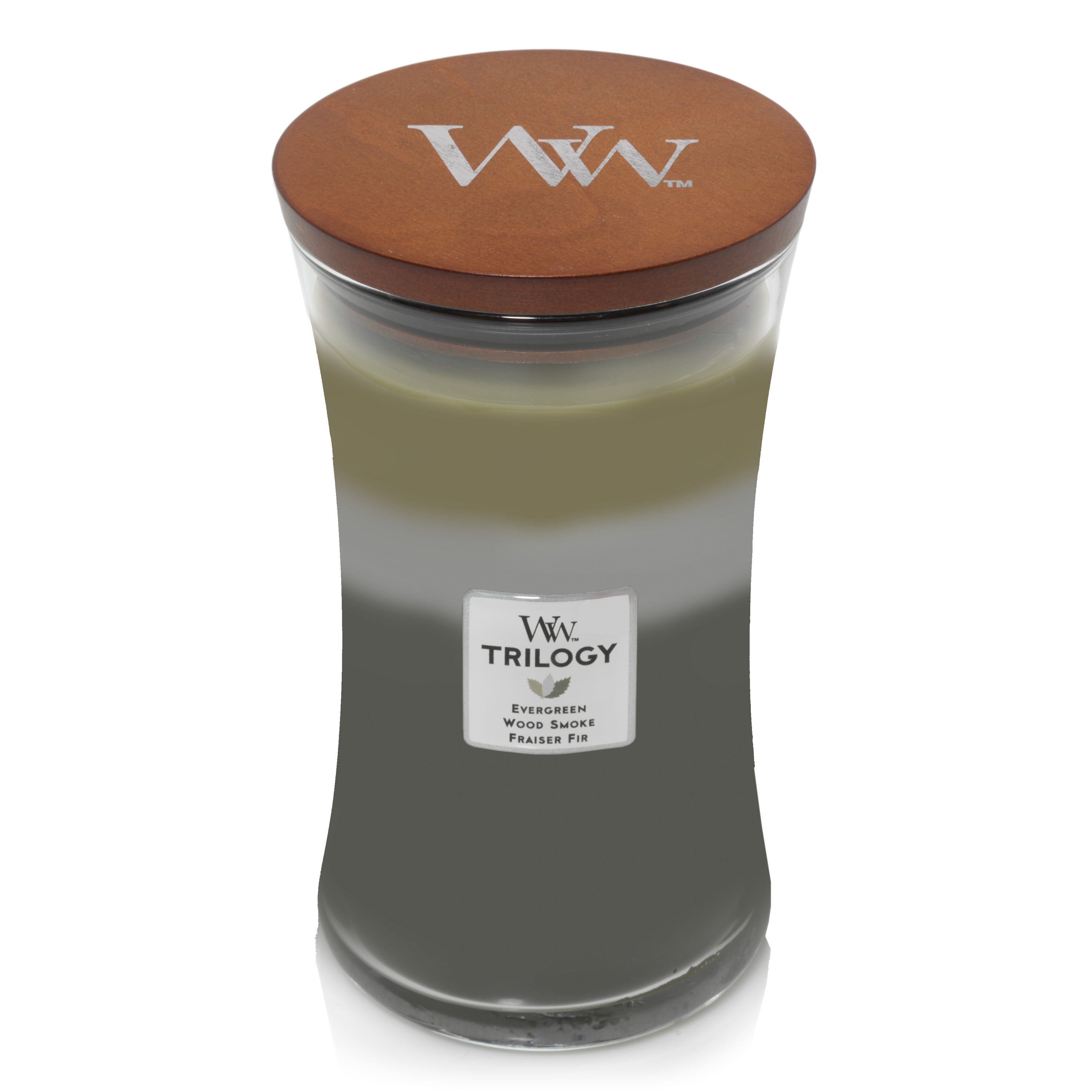 WoodWick Trilogy Mountain Trail Large Hourglass Candle