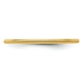 thumbnail image 4 of 10K Yellow Gold 1.2mm Milgrain Stackable Band Size 7.5, 4 of 6