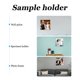 thumbnail image 4 of 1Pc Hanging Glass Photo Frame Transparent Specimen Clip Decorative Picture Frame, 4 of 6