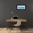 thumbnail image 3 of McLoughlin, James 32x13 Black Ornate Wood Framed with Double Matting Museum Art Print Titled - Misty Mountains III, 3 of 4