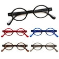 thumbnail image 5 of BONCAMOR 5 Pack Reading Glasses for Men and Women Oval Frame Fashion Eyeglasses, 5 of 8