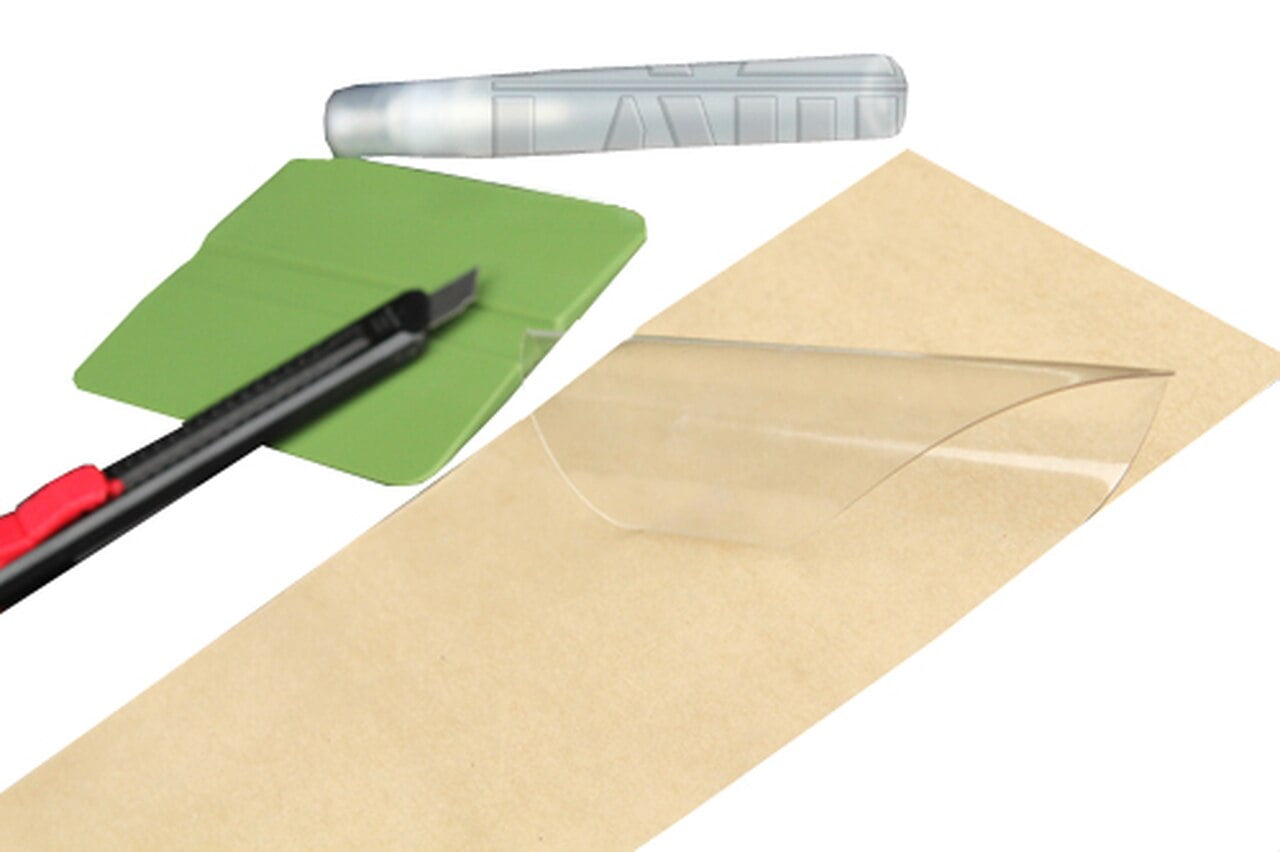 Laminx Two 12 inch x 24 inch Universal Clear Headlight Film Cover