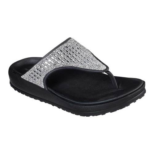 skechers cali breeze double strap eva slide sandal