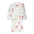 thumbnail image 5 of Fashion Women's Summer Casual V-Neck Short-sleeve Printed Mini Dress, 5 of 6