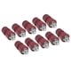 thumbnail image 2 of 10 Uds. Conector de Terminal de soldadura niquelado de latón con rosca M6 de poste de encuadernación 0‑380VRrojo, 2 of 5
