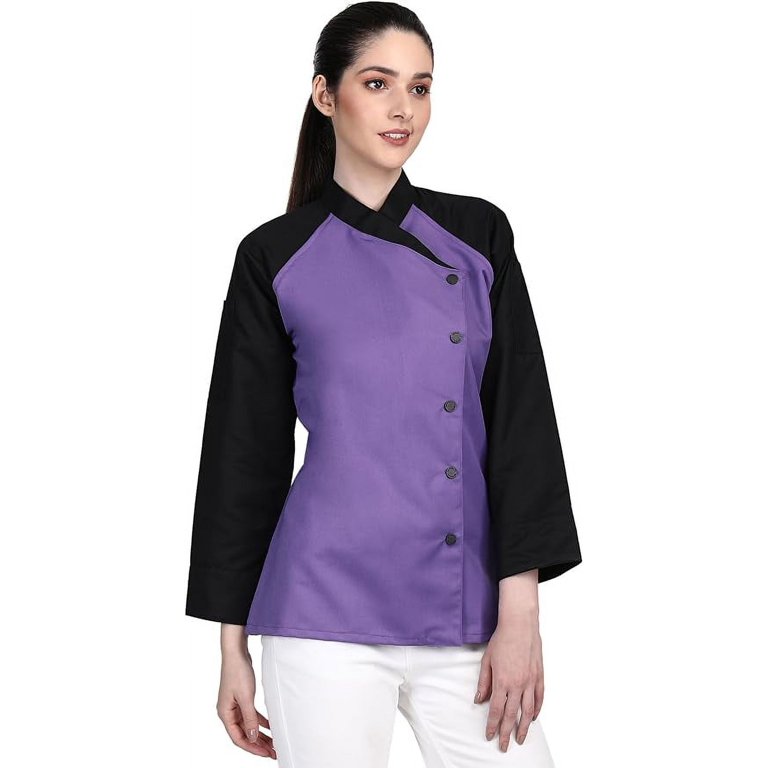 Purple on sale chef coat