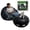 Black / Green, variant on FranFusion Inflatable Pink Gaming Chair for Kids & Teens with Cup Holders and Side Pocket - This Air Bean Bag Game Chair is The Perfect Furniture for Gamer Room Décor (Gaming Time with Ottoman)