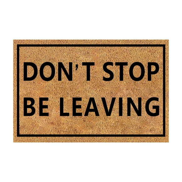 adviicd Keep Custom Welcome Mats Door Mats Home Decor Housewarming Gifts | Funny Door Mats Don’t Welcome Visitors