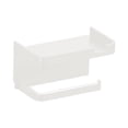 thumbnail image 4 of Portarrollos de papel higiénico, soporte para teléfono, estante para inodoro, soporte para toallas de papel para baño Blanco estilo A, 4 of 9