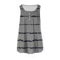 thumbnail image 4 of Aloohaidyvio Tank Tops for Women,Womens Plus Size Tummy Tank Tops,2024 Summer Striped Buttons Tank Tops,Workout Basic Tops, 4 of 4