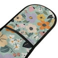 thumbnail image 4 of Yayeee Double Oven Mitt Kitchen Heat Resistant Baking 35" x7" Quilted Glove, Floral Pattern, 4 of 6