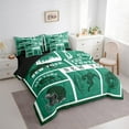 thumbnail image 3 of Erosebridal Rugby Comforter Set Twin Size,Football Bedding Set Teens,Sports Fan Bed in a Bag （Comforter, Sheets, Pillowcases & Cushion Covers）, 3 of 8